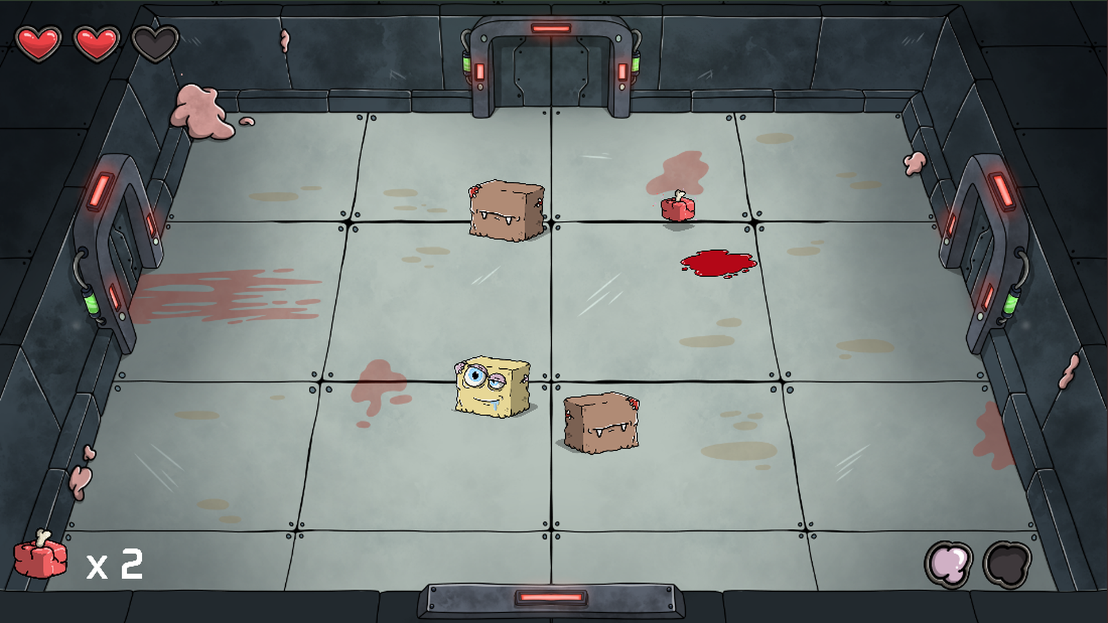 Flesh Nuggets gameplay screenshot one